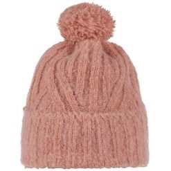 Czapka Damska Nerla. Czerwone czapki damskie Buff, bez wzorów, z dzianiny. Za 257.99 zł.