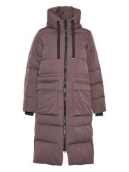 MOSS COPENHAGEN Płaszcz puchowy "Pavine" w kolorze fioletowym rozmiar: XS/S. Różowe płaszcze damskie Moss Copenhagen, s, bez wzorów, z puchu, bez kaptura. Za 503.95 zł.