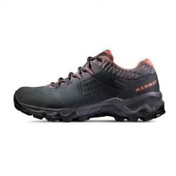 Buty trekkingowe damskie Mammut Nova Iv Low Gtx. Czarne obuwie trekkingowe damskie Mammut, z gumy, bez zapięcia. Za 868.00 zł.