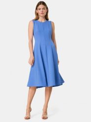 Gerry Weber Sukienka w kolorze niebieskim rozmiar: 36. Niebieskie sukienki damskie Gerry Weber, bez wzorów, bez ramiączek. Za 176.08 zł.