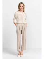 Rich & Royal Sweter w kolorze biało-beżowym rozmiar: S. Białe swetry klasyczne damskie Rich & Royal, s, bez kołnierzyka. Za 295.45 zł.