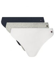 Tommy Hilfiger Komplet 3 par stringów UW0UW05752 Kolorowy. Komplety bielizny Tommy Hilfiger, bez wzorów, z bawełny. Za 99.99 zł.