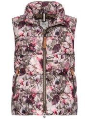 Camel Active Kamizelka pikowana w kolorze jasnoróżowo-szarym rozmiar: 44. Różowe kamizelki damskie Camel Active, bez wzorów, bez kaptura. Za 222.41 zł.