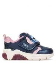 Geox Sneakersy J Fadinlight J56M4F 054AJ C0694 M Granatowy. Niebieskie buty sportowe dziewczęce Geox, bez wzorów, ze skóry, bez zapięcia. Za 239.99 zł.