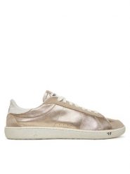 Patrizia Pepe Sneakersy SKIN 2Z0065/L154-Y291 Złoty. Żółte obuwie sportowe damskie Patrizia Pepe, ze skóry, bez zapięcia. Za 919.99 zł.