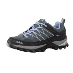 Buty trekkingowe damskie CMP Rigel. Niebieskie obuwie trekkingowe damskie CMP, z materiału, bez zapięcia. Za 354.00 zł.