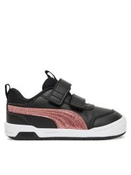 Puma Sneakersy Multiflex 2 Glitz Fs V Inf 403212 01 Czarny. Czarne buty sportowe dziewczęce Puma, bez wzorów, ze skóry, bez zapięcia. Za 139.99 zł.