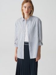 OPUS Koszula w kolorze białym rozmiar: 40. Białe koszule damskie Opus, bez wzorów, bez kołnierzyka, bez ramiączek. Za 135.17 zł.