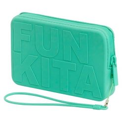 Torebka saszetka damska Funkita Catch Up Clutch Bag Mint Kiss. Zielone nerki i saszetki damskie Funkita, bez wzorów, z materiału. Za 52.99 zł.
