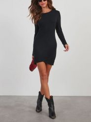 LA Angels Sukienka w kolorze czarnym rozmiar: S. Czarne sukienki damskie LA Angels, bez wzorów, bez ramiączek. Za 158.95 zł.