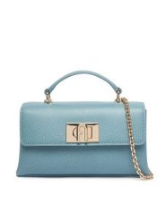 Furla Torebka 1927 Mini WE00423 ARE000 CN 4896S Niebieski jasny. Niebieskie torebki wieczorowe damskie Furla, bez wzorów, ze skóry, bez dodatków. Za 1,104.00 zł.