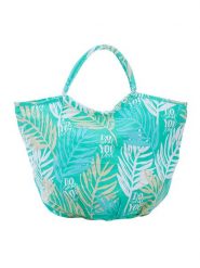 Overbeck and Friends Shopper bag "Paloma" w kolorze turkusowym - 63 x 45 x 29 cm rozmiar: onesize. Niebieskie shopper bag Overbeck and Friends, bez wzorów, z materiału, bez dodatków. Za 114.95 zł.