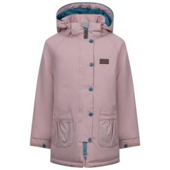 Trespass Roselettie - Damska kurtka przeciwdeszczowa Mid Rose. Czerwone kurtki damskie Trespass, bez wzorów, z puchu, bez kaptura. Za 341.99 zł.