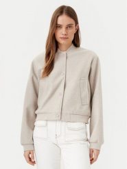 Noisy May Kurtka bomber Eddi 27032203 Beżowy Regular Fit. Brązowe kurtki damskie Noisy may, m, bez wzorów, z syntetyku, bez kaptura. Za 179.99 zł.