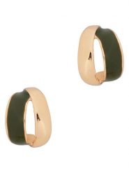 TATUUM Kolczyki-półkreole "Affie" rozmiar: onesize. Brązowe kolczyki damskie TATUUM. Za 29.45 zł.