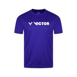 Koszulka sportowa unisex VICTOR T-43104 B r. M. Niebieskie koszulki sportowe damskie Victor, m, bez wzorów, bez ramiączek. Za 89.99 zł.