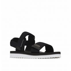 Sandały Turystyczne Damskie Columbia Via Sandal. Brązowe sandały damskie Columbia, bez wzorów, bez obcasa, bez zapięcia. Za 159.99 zł.