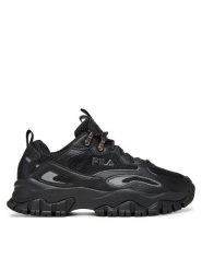 Fila Sneakersy Ray Tracer FFW0464 Czarny. Czarne obuwie sportowe damskie Fila, z materiału, bez zapięcia. Za 249.99 zł.