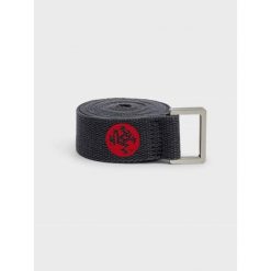 Pasek do jogi Manduka unfold 182cm - Thunder. Szare paski damskie Manduka, bez wzorów. Za 49.99 zł.