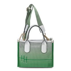 Zielona Torebka Hispanitas Elegancki Kuferek Damskie. Białe kuferki damskie Hispanitas, na ramię, bez dodatków. Za 459.00 zł.