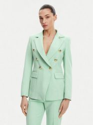Maryley Marynarka 25EB139/43SP Zielony Regular Fit. Zielone marynarki i żakiety damskie Maryley, xs, bez wzorów, z syntetyku. Za 299.99 zł.