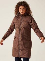 Regatta Parka "Romine II" w kolorze brązowym rozmiar: 34. Brązowe parki damskie Regatta, m, bez kaptura. Za 176.08 zł.