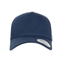 Czapka Flexfit 5-panel curved. Niebieskie czapki z daszkiem damskie FLEXFIT, bez wzorów. Za 71.90 zł.