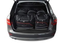 Torby Do Bagażnika Audi A4 Allroad Quattro 2008-2015 5Szt Kjust. Czarne torby podróżne KJUST, bez wzorów, z kauczuku. Za 1,523.00 zł.