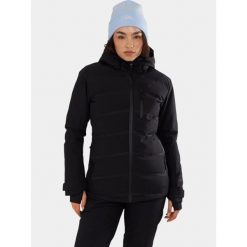 Kurtka Narciarska Damska Fundango Pumila. Czarne kurtki sportowe damskie FUNDANGO, na zimę, bez wzorów, bez kaptura. Za 719.90 zł.