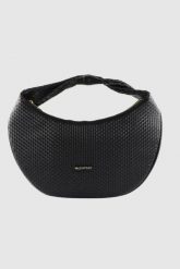 VALENTINO Czarna torebka Lemonade Hobo Bag. Czarne torebki klasyczne damskie Valentino by Mario Valentino, bez dodatków. W wyprzedaży za 659.99 zł.