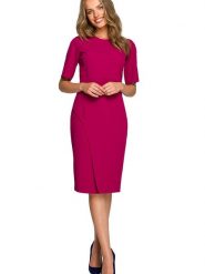 Stylove Sukienka w kolorze różowym rozmiar: M. Różowe sukienki damskie Stylove, bez wzorów, bez ramiączek. Za 249.45 zł.