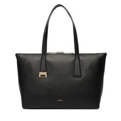 Torebka Furla. Czarne torebki klasyczne damskie Furla, bez dodatków. Za 1,529.00 zł.