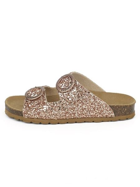 BABUNKERS Family Klapki w kolorze jasnoróżowym rozmiar: 39. Różowe klapki damskie BABUNKERS Family, bez wzorów, z otwartym noskiem, bez obcasa, bez zapięcia. Za 171.68 zł.