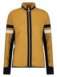 CMP Kurtka polarowa w kolorze żółto-czarnym rozmiar: 48. Czarne kurtki damskie CMP, bez wzorów, z materiału, bez kaptura. Za 264.95 zł.