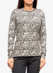 Bluza rowerowa damska Fjallraven/Specialized Cotton CaliSwe LS. Szare bluzy damskie Fjällräven, na lato, s, bez wzorów, z bawełny, bez kaptura. Za 280.49 zł.