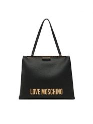 LOVE MOSCHINO Torebka JC4054PP1MLG0000 Czarny. Czarne torebki klasyczne damskie Love Moschino, ze skóry, bez dodatków. Za 569.99 zł.