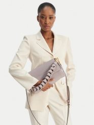 Coccinelle Torebka E1 M50 12 01 01 Szary. Szare torebki klasyczne damskie Coccinelle, ze skóry, bez dodatków. Za 1,699.00 zł.