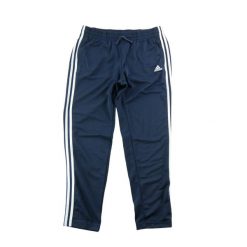 Second life - Spodnie dresowe damskie Adidas Essentials 3-Stripes - Jak nowy. Niebieskie spodnie sportowe damskie Adidas, l, bez wzorów, z dresówki, do biegania. Za 85.16 zł.