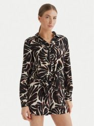 ONLY Koszula Nova 15284332 Czarny Regular Fit. Czarne koszule damskie Only, xs, bez wzorów, z wiskozy, bez kołnierzyka, bez ramiączek. Za 139.99 zł.