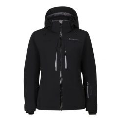 Kurtka damska narciarska 20.000 Alpine Pro Reasa 2. Czarne kurtki damskie Alpine Pro, na zimę, bez wzorów, bez kaptura. W wyprzedaży za 1,349.00 zł.