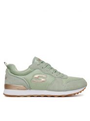 Skechers Sneakersy Og 85-Goldn Gurl 111/SAGE Zielony. Zielone obuwie sportowe damskie Skechers, z materiału, bez zapięcia. Za 244.00 zł.