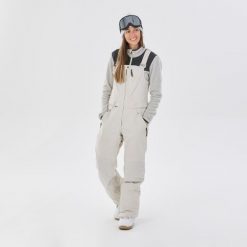 Spodnie snowboardowe ogrodniczki damskie Dreamscape SNB BIB 900. Brązowe spodnie sportowe damskie DREAMSCAPE, na zimę, l, bez wzorów, z materiału, narciarskie. Za 759.99 zł.