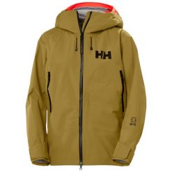 Damska kurtka narciarska z kapturem Helly Hansen Sogn. Brązowe kurtki sportowe damskie Helly Hansen, na zimę, l, bez wzorów, z kapturem. Za 1,536.00 zł.