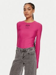 Versace Jeans Couture Body 77HAM221 J0148 Różowy Slim Fit. Czerwone body i gorsety Versace Jeans Couture, bez wzorów, z jeansu. Za 349.99 zł.