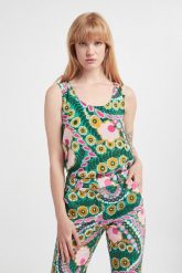 Bluzka damska jedwabna Edgard WEEKEND MAX MARA. Bluzki damskie Weekend Max Mara, xs, bez wzorów, z jedwabiu, bez kołnierzyka, bez ramiączek. Za 499.00 zł.