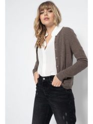 Perfect Cashmere Kaszmirowy kardigan "Amy" w kolorze brązowym rozmiar: XL. Brązowe kardigany damskie Perfect Cashmere, xl, bez wzorów, z kaszmiru. Za 414.45 zł.