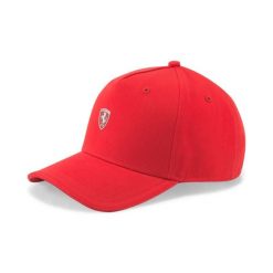 Czapka z daszkiem unisex Puma FERRARI SPTWR STYLE czerwona 02400602 r 54/56. Czerwone czapki z daszkiem damskie Puma, bez wzorów. Za 140.76 zł.