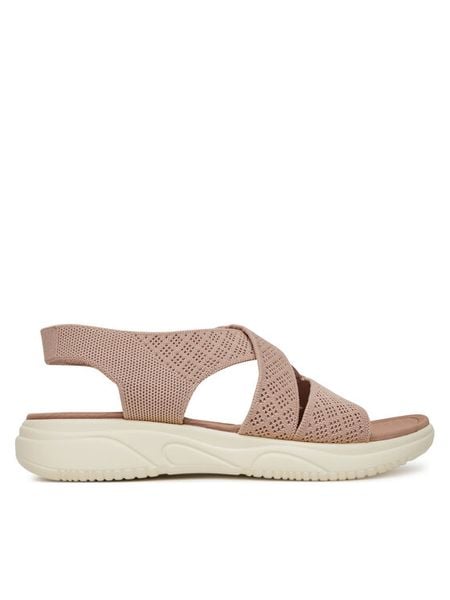 Clara Barson Sandały R25SS02836 Różowy. Czerwone sandały damskie Clara Barson, bez wzorów, z materiału, bez obcasa, na płaskiej podeszwie, bez zapięcia. Za 129.99 zł.