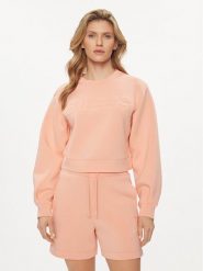 Guess Bluza Cindra V3BQ15 K7UW2 Koralowy Regular Fit. Pomarańczowe bluzy damskie Guess, s, z aplikacjami, z wiskozy, bez kaptura. Za 179.99 zł.