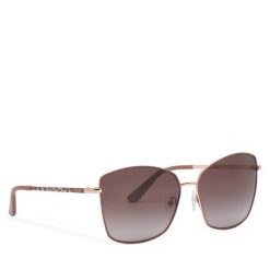 Okulary przeciwsłoneczne Guess. Brązowe okulary przeciwsłoneczne damskie Guess. Za 479.99 zł.